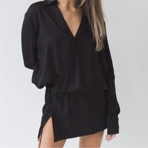 NWT Rumored Executive Mini Satin Dress